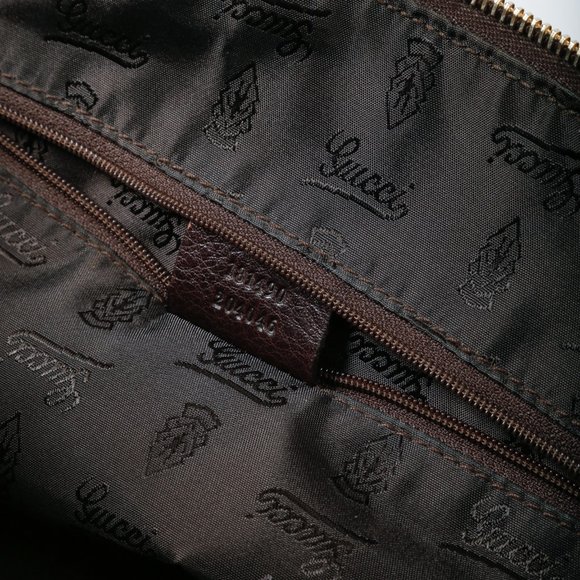 Gucci Beige Ebony GG Crystal Duchessa Tote - Picture 8 of 8